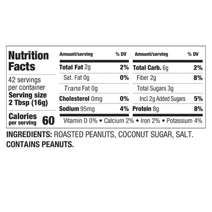 PBfit Classic Peanut Butter Powder 30 Oz, Peanut Spread with 8g Protein