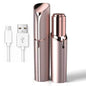Facial Hair Remover for Women - as Seen on TV Painless Face Shaver - Electric Hair Removal Device for Face Lips Peach Fuzz with Light (White)