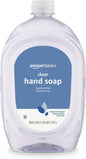 Amazon Basics Liquid Hand Soap Refill, Milk and Honey Scent, Triclosan-Free, pH Balanced, Dermatologist Tested, 50 Fluid Ounces, 2-Pack (Previously Solimo)