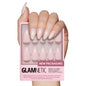 Glamnetic Press On Nails - Short Almond, Glossy Fake Nails 24 Pc Full Kit