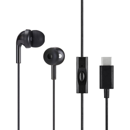 Amazon Basics Wired Earbuds with Microphone, In-Ear Headphones, 3.5mm Jack, High Definition Sound, Secure Fit, 4.2 ft Cable, S/M/L Ear Tips, Black