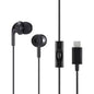 Amazon Basics Wired Earbuds with Microphone, In-Ear Headphones, 3.5mm Jack, High Definition Sound, Secure Fit, 4.2 ft Cable, S/M/L Ear Tips, Black