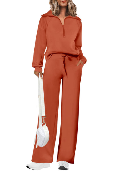 PRETTYGARDEN Women's 2 Piece Matching Lounge Set Sweatsuits