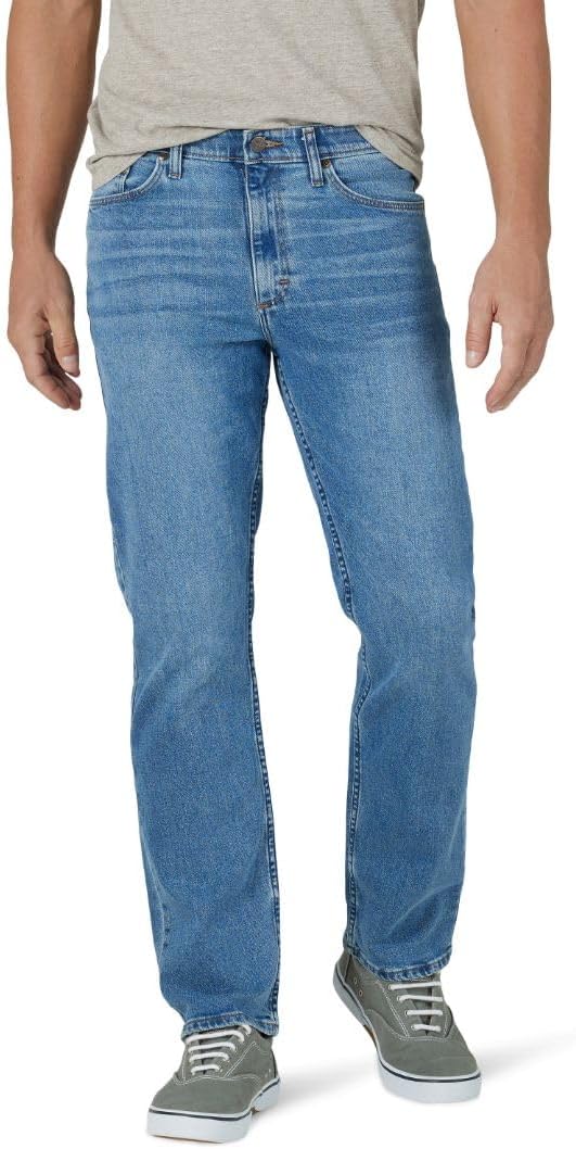Wrangler Mens Comfort Flex Waist Relaxed Fit Jean