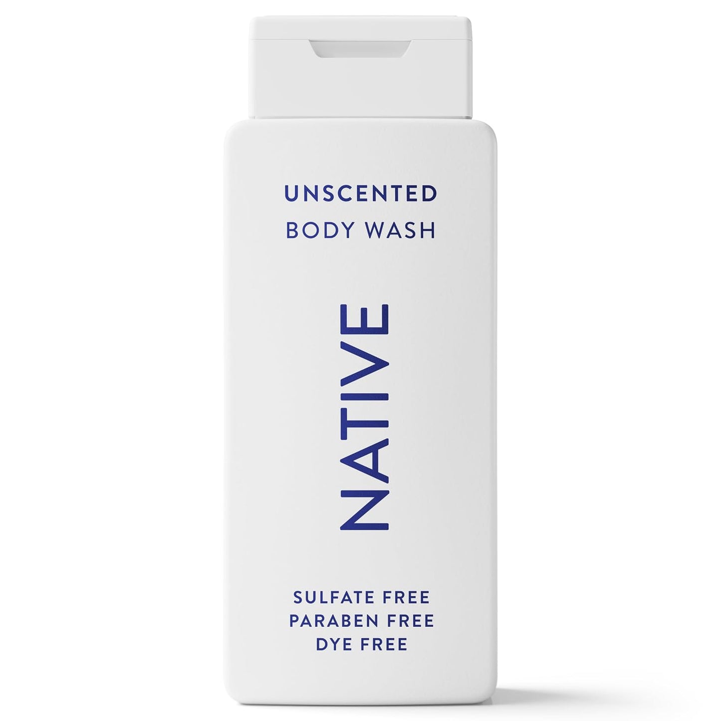 Native Clean Body Wash, Gentle & pH-balanced for Sensitive Skin, 24-Hr Freshness for Women & Men, Vegan & Cruelty-Free, Free of Sulfates, Parabens & Phthalates, Cashmere & Rain, 18 fl oz