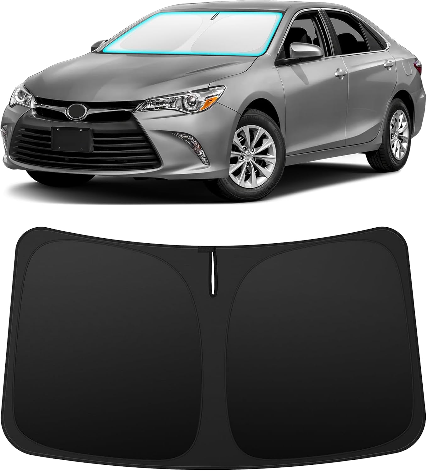 INSAUTO Custom Fit Windshield Sun Shade for Nissan Frontier 2005-2021