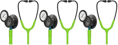 3M Littmann Classic III Monitoring Stethoscope, 5803, More Than 2X as Loud, Weighs Less, Stainless Steel Black-Finish Chestpiece, 27" Black Tube, Stem and Headset