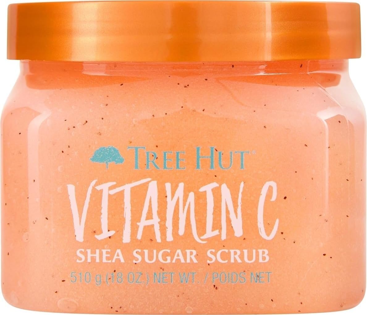 Tree Hut Body Scrub for Women, Pink Hibiscus, 18 Oz