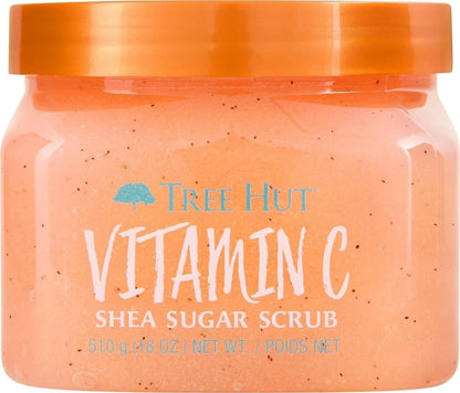 Tree Hut Body Scrub for Women, Pink Hibiscus, 18 Oz