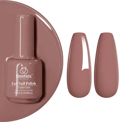 Beetles Purple Gel Nail Polish, 1 Pcs 15ml Purple Gel Polish