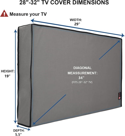 iBirdie Outdoor TV Cover 55 to 58 inch Weatherproof and Waterproof