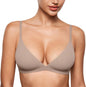 INLYRIC Women's Unlined Triangle Bralette