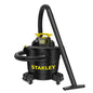 STANLEY Shop Vac SL18115P, 5 Gallon Peak 4 Horsepower Wet Dry Vacuums, Blower 3 in 1 Functions 15 Feet Cleaning Range for Garage, Carpet Clean, Shop Cleaning, Car Detailing with Attachments