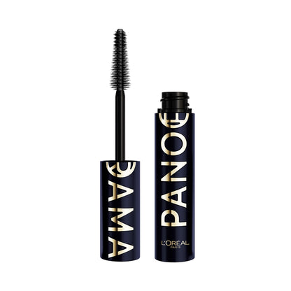 L'Oreal Paris Voluminous Panorama Chromatic Mascara, Volumizing and Lengthening Brown Mascara, Longwear, Smudge-Resistant and Washable, 705 Brown Leather