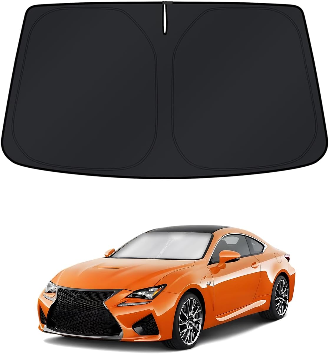 KUST Windshield Sun Shade for 2016 2017 2018 2019 2020 2021 2022 BMW X1 F48 Accessories Custom Fit Sunshade Foldable Window Sun Visor Protector Blocks UV Rays Keep Your Car Cooler