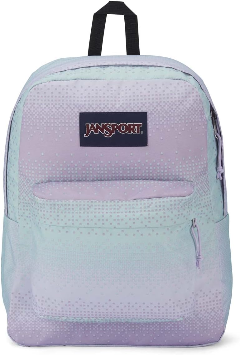 JanSport SuperBreak One Backpack - Durable, Lightweight Bookbag with 1 Main Compartment, Front Utility Pocket with Built-in Organizer - Premium Backpack, Bad Bows