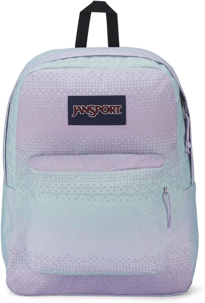 JanSport SuperBreak One Backpack - Durable, Lightweight Bookbag with 1 Main Compartment, Front Utility Pocket with Built-in Organizer - Premium Backpack, Bad Bows