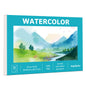 Hapikalor Watercolor Paper Pad, 9"x12" Water Color Paper, 140lb/300gsm Teal