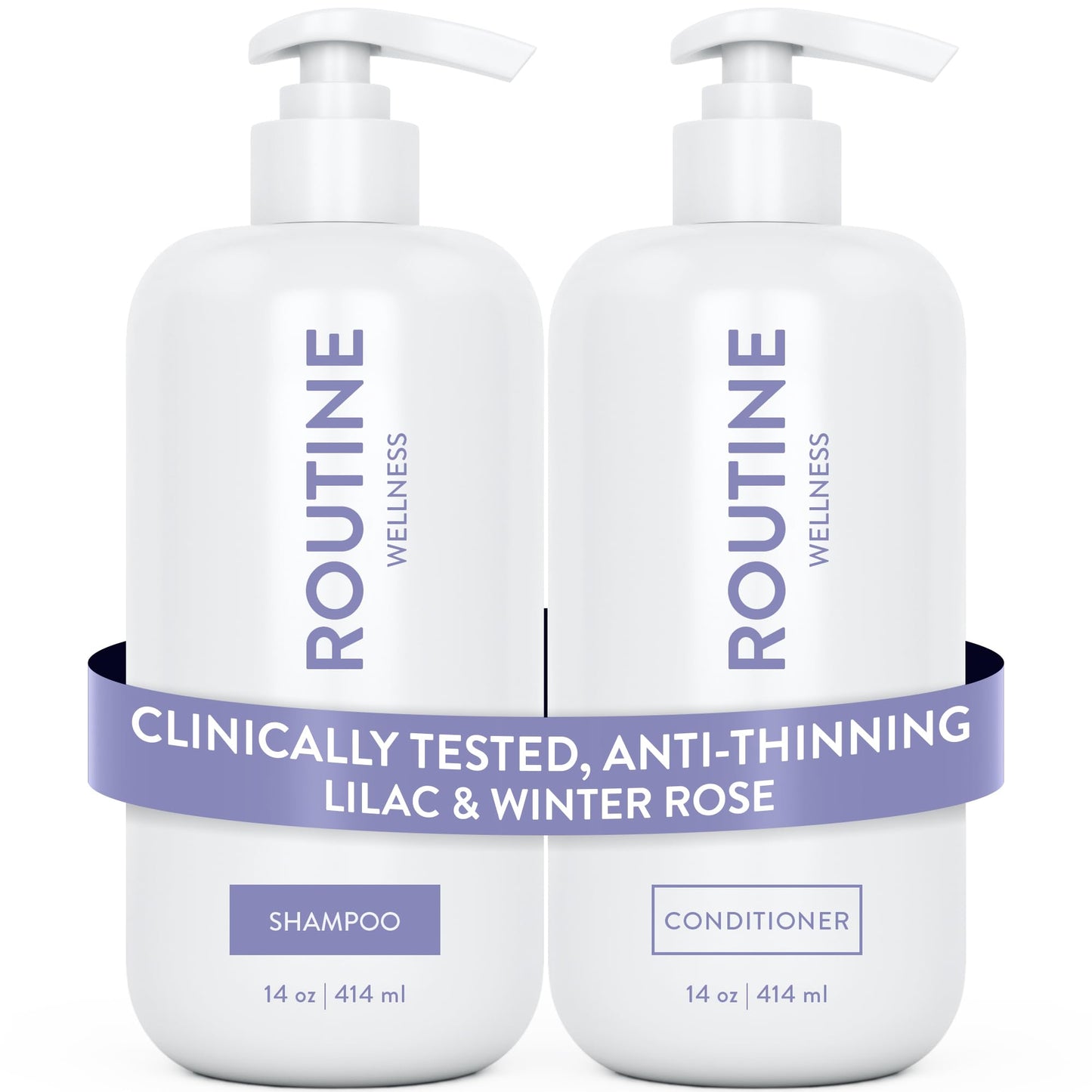 Routine Wellness Shampoo & Conditioner Set - Jasmine & Orange Blossom