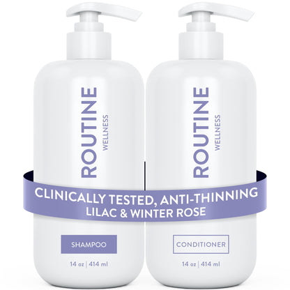 Routine Wellness Shampoo & Conditioner Set - Jasmine & Orange Blossom