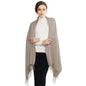 RIIQIICHY Women's Fringe Shawl Wrap Pashmina Scarf for Wedding Evening
