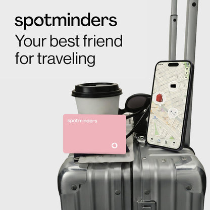 SPOTMINDERS Apple MFi Certified Wallet Tracking Card Black 4-Pack Travel Gifts for Him Works with Apple Find My Rechargeable Tracker IP68 Waterproof 0.07" Slim iPhone Item Finder for Luggage Passport