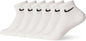 Nike Adult Everyday Cushioned Training Ankle Socks (6-Packs) | Mens Womens
