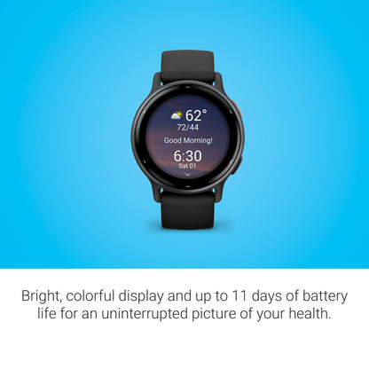 Garmin vívoactive® 5, Health & Fitness GPS Smartwatch, 42mm, Navy