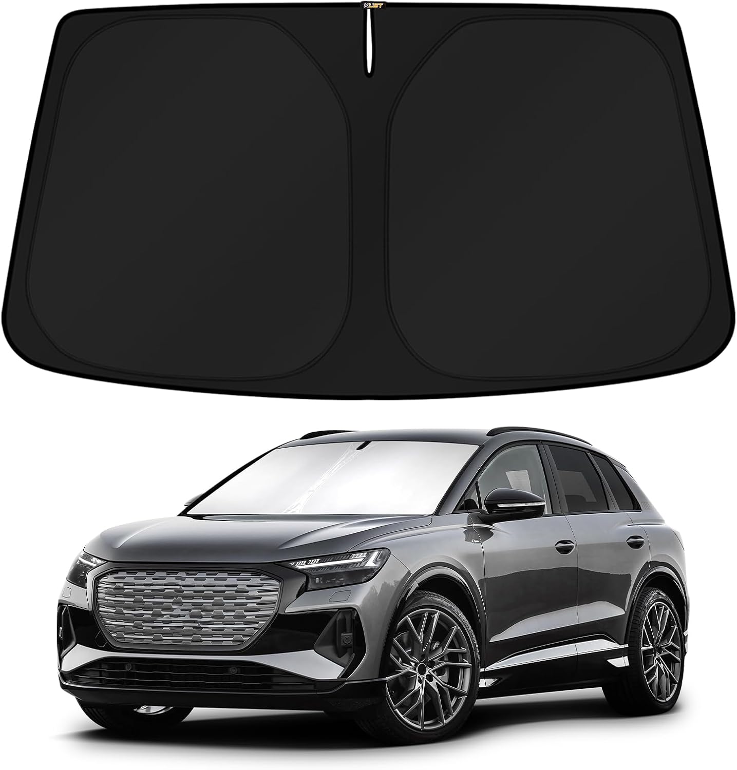 KUST Windshield Sun Shade for 2016 2017 2018 2019 2020 2021 2022 BMW X1 F48 Accessories Custom Fit Sunshade Foldable Window Sun Visor Protector Blocks UV Rays Keep Your Car Cooler