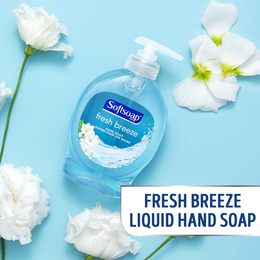 Softsoap Liquid Hand Soap, Fresh Breeze - 7.5 fluid ounce (Packaging May Vary)