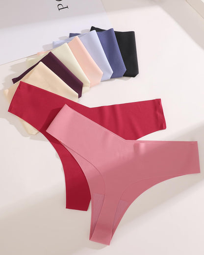 Take Talk Underwear Womens 9 Pack Seamless Thongs No Show Workout Panties