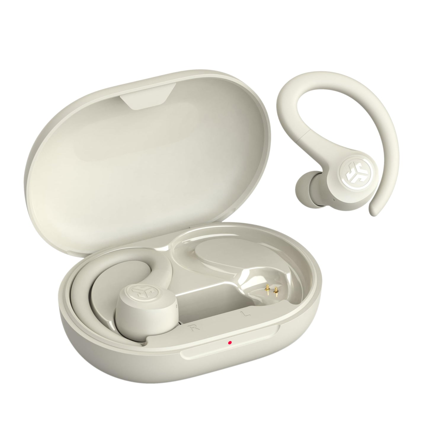 JLab, Go Sport+, True Wireless Workout Earbuds, Bluetooth Sport Earbuds, Clear Calling, Graphite