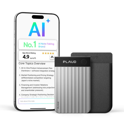 Plaud Note Pro AI Voice Recorder Transcribe & Summarize for Meetings Calls