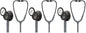 3M Littmann Classic III Monitoring Stethoscope, 5803, More Than 2X as Loud, Weighs Less, Stainless Steel Black-Finish Chestpiece, 27" Black Tube, Stem and Headset