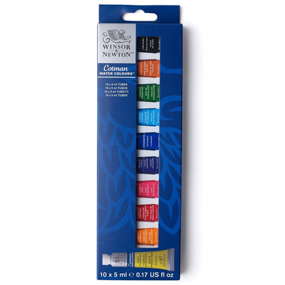 Winsor & Newton Cotman Watercolor Paint Set, Sketchers' Pocket Set