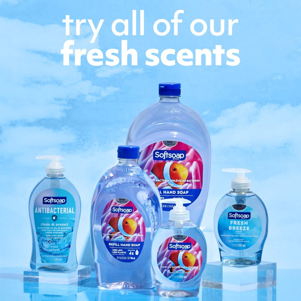 Softsoap Liquid Hand Soap, Fresh Breeze - 7.5 fluid ounce (Packaging May Vary)