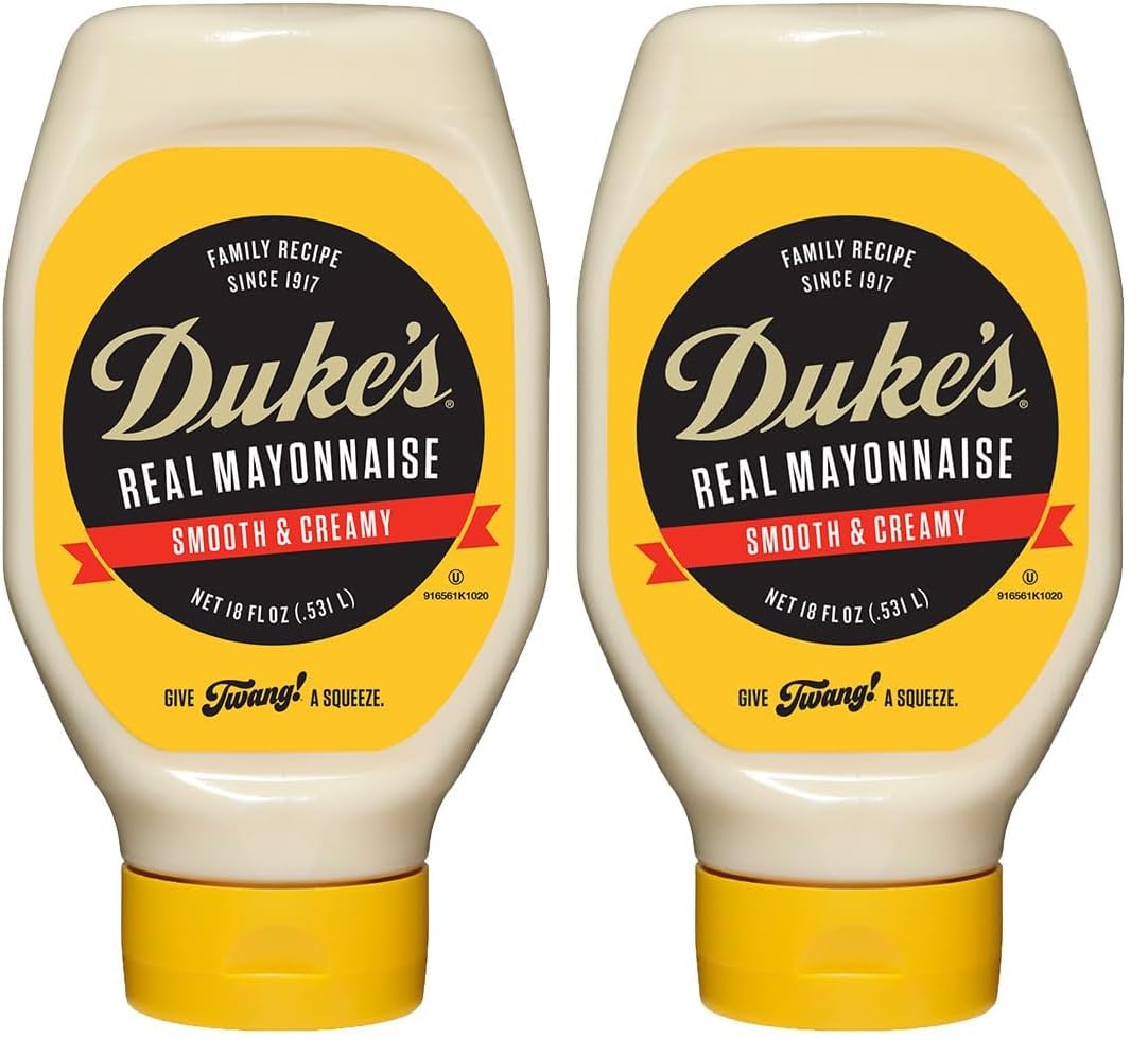 Duke’s Real Mayonnaise Jar – Original Smooth & Creamy Taste, 48 Ounce (Pack of 1)
