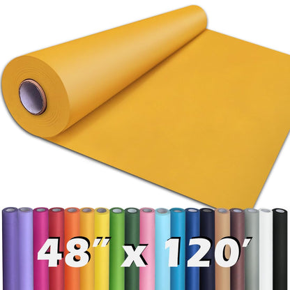 PerkHomy Brown Kraft Paper Roll 36" x 1,440" (120') for Craft Bulletin Board Paper Art Table Covering Crafting Gift Wrapping Bouquet Packing Parcel 70GSM 50LB (Brown, 36" x 120')