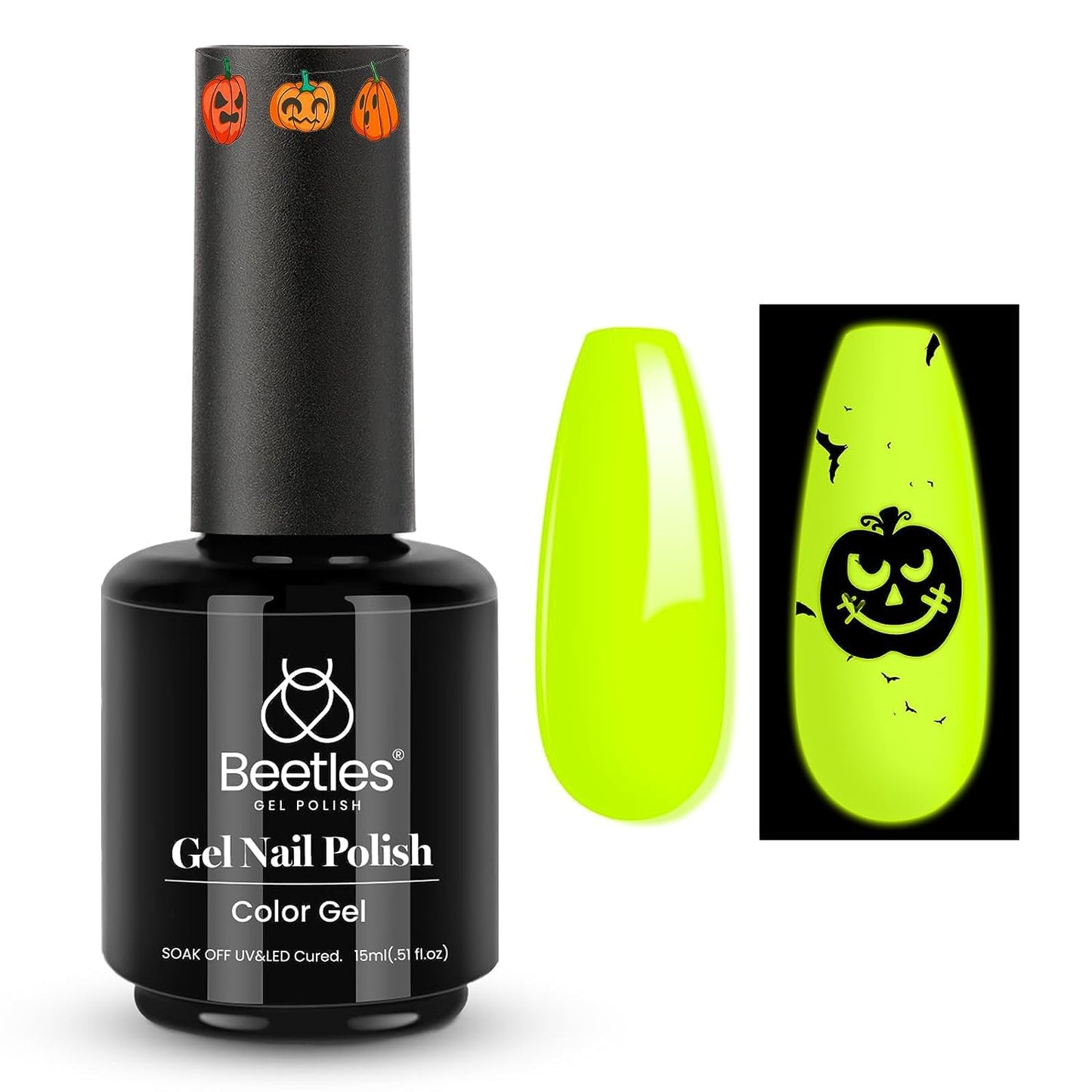 Beetles Purple Gel Nail Polish, 1 Pcs 15ml Purple Gel Polish