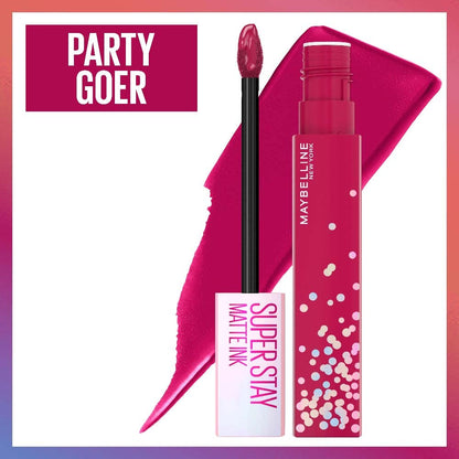 Maybelline Super Stay Matte Ink Liquid Lipstick Makeup, Long Lasting High Impact Color, Up to 16H Wear, Mover, Brown, 1 Count, Packaging May Vary