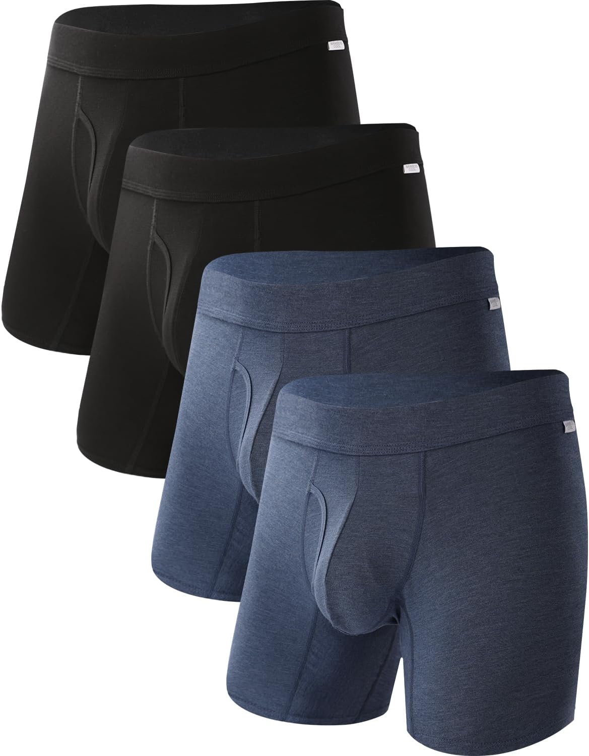 BAMBOO COOL Ultra Soft & breathable Mens Underwear Boxer Briefs Pack