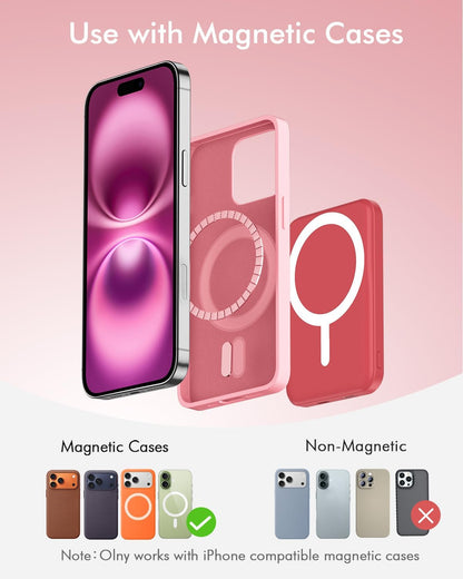 podoru for MagSafe Power Bank 5000mAh, Ultra-Slim Magnetic Portable Charger