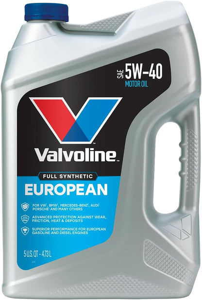 Valvoline Advanced Full Synthetic SAE 0W-20 Motor Oil 5 QT
