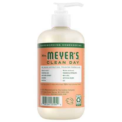 MRS. MEYER'S CLEAN DAY Hand Soap, Basil Scent, 12.5 Fl Oz Bottle - 3 Pack