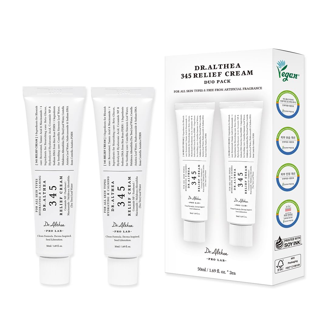 Dr.Althea 345 Relief Cream, 1.69 Fl Oz (Ver.2 - Pack of 1)