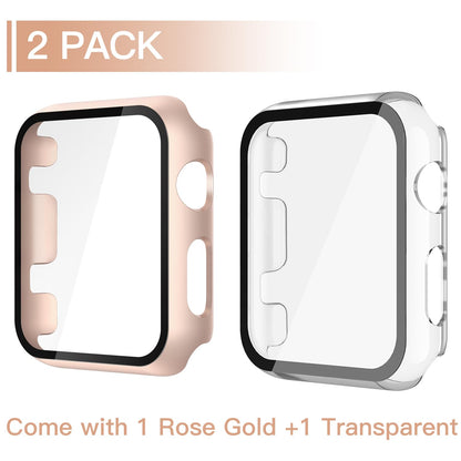 Misxi Case with Screen Protector for 46mm Apple Watch Series 11/10