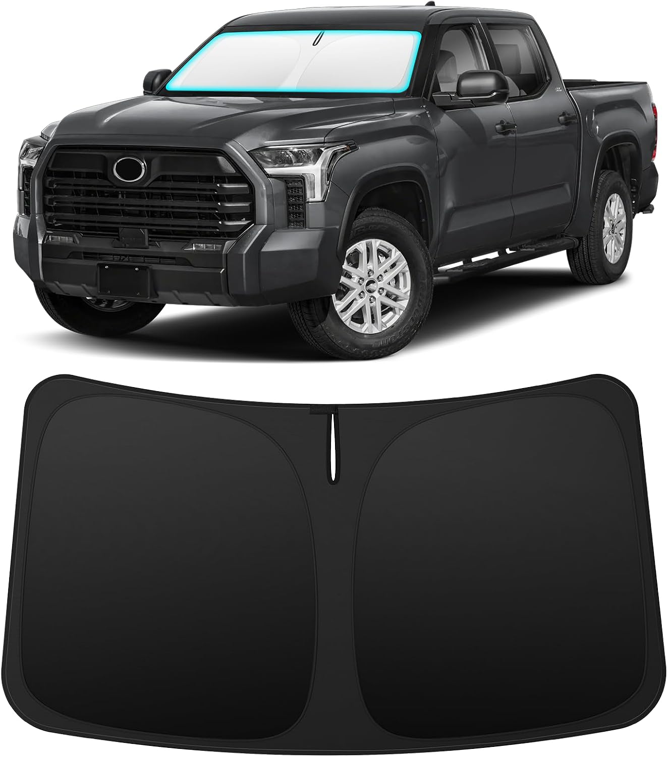 INSAUTO Custom Fit Windshield Sun Shade for Nissan Frontier 2005-2021