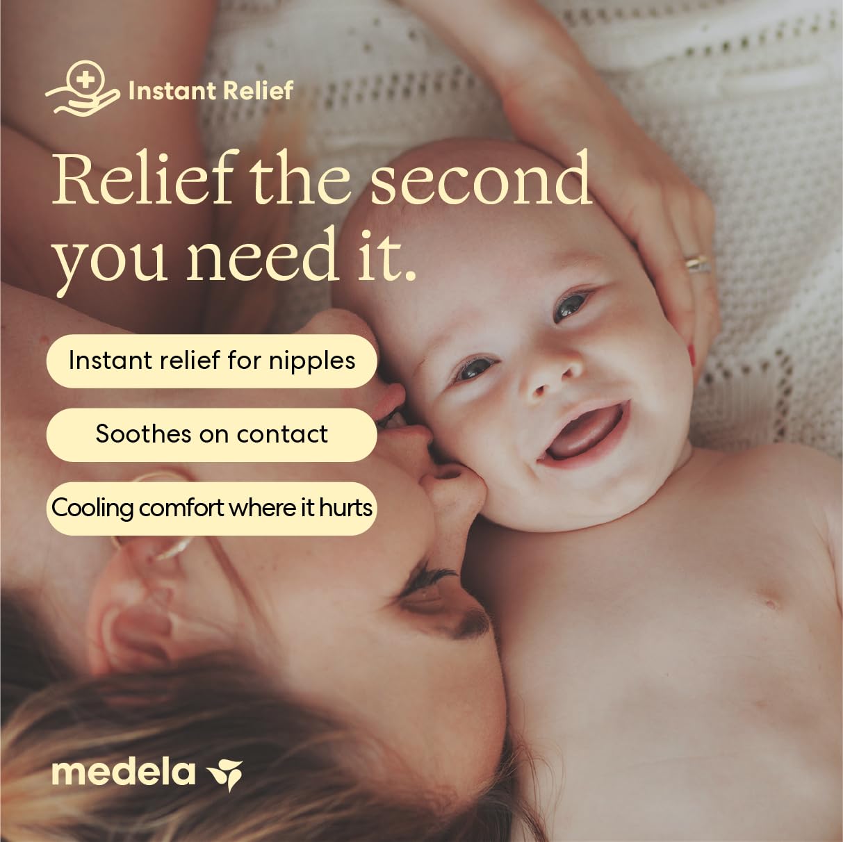 Medela Nipple Rescue Kit, Purelan Lanolin Nipple Cream 7g + 2 Hydrogel Pads