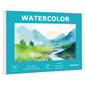 Hapikalor Watercolor Paper Pad, 9"x12" Water Color Paper, 140lb/300gsm Teal