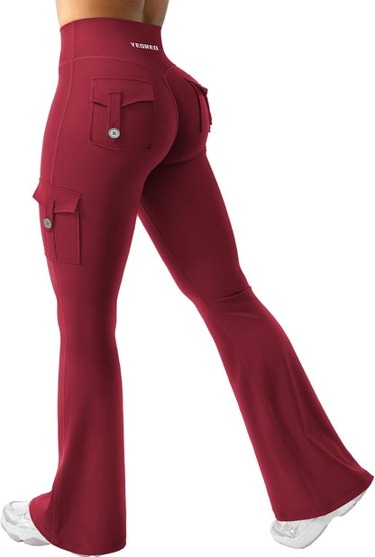 YEOREO CoreFlex Women Workout Flare Leggings